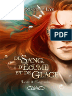 EBOOK Alexiane de Lys de Sang Decume Et de Glace 2 Legendes