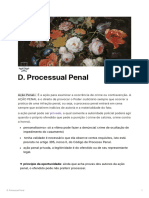 D. Processual Penal