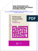 Ebook Examples Explanations For Professional Responsibility 6Th Edition W Bradley Wendel Online PDF All Chapter