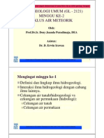 HIDROGEOLOGI Didrologi UMUM