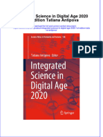 Ebook Integrated Science in Digital Age 2020 1St Edition Tatiana Antipova Online PDF All Chapter