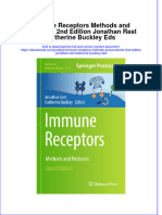 Download ebook Immune Receptors Methods And Protocols 2Nd Edition Jonathan Rast Katherine Buckley Eds online pdf all chapter docx epub 