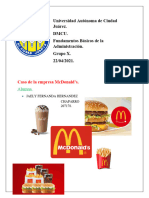 Examen parcial 2, McDonalds