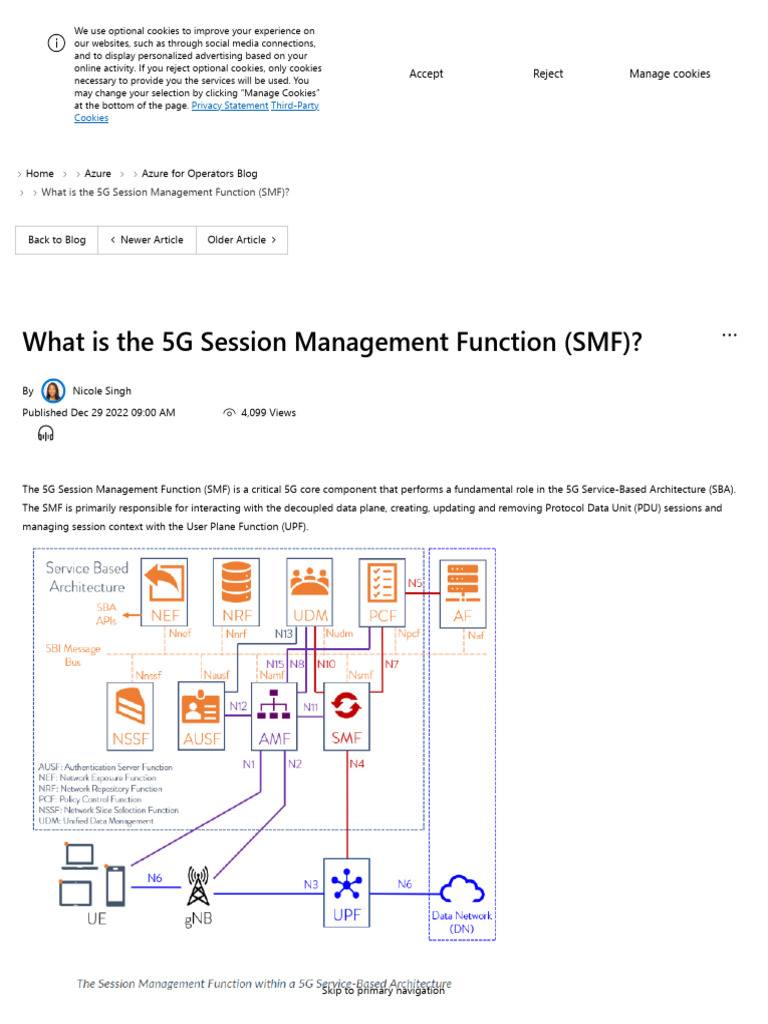Understanding 5G Session Management Function | PDF | Microsoft | Http ...