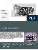 Funcionamiento de La Caja de Cambios Lineal