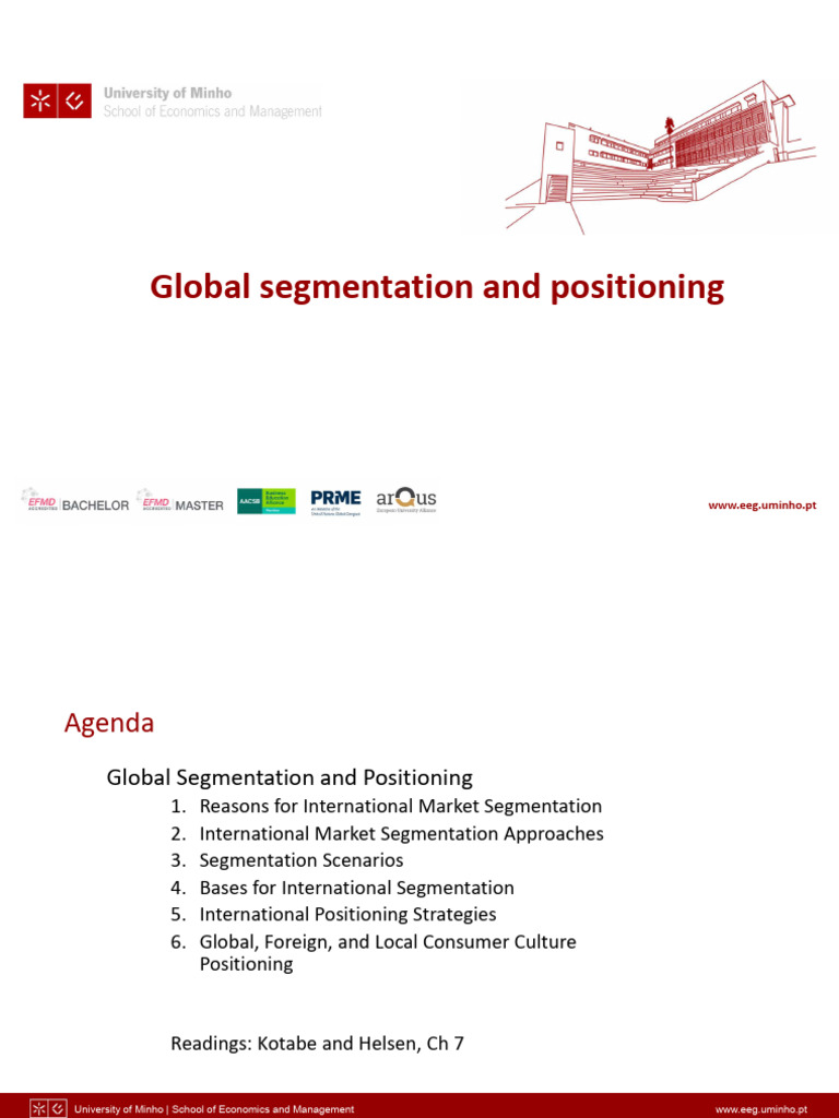 7 - Global Segmentation and Positioning | PDF | Market Segmentation ...