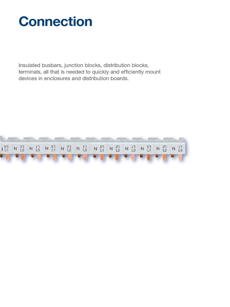 Electrical Distribution Solutions | PDF | Electrical Connector ...