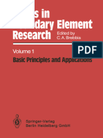 C. Brebbia, J. J. Connor (Auth.), Dr. Carlos a. Brebbia (Eds.)-Topics in Boundary Element Research_ Volume 1_ Basic Principles and Applications-Springer US (1984)