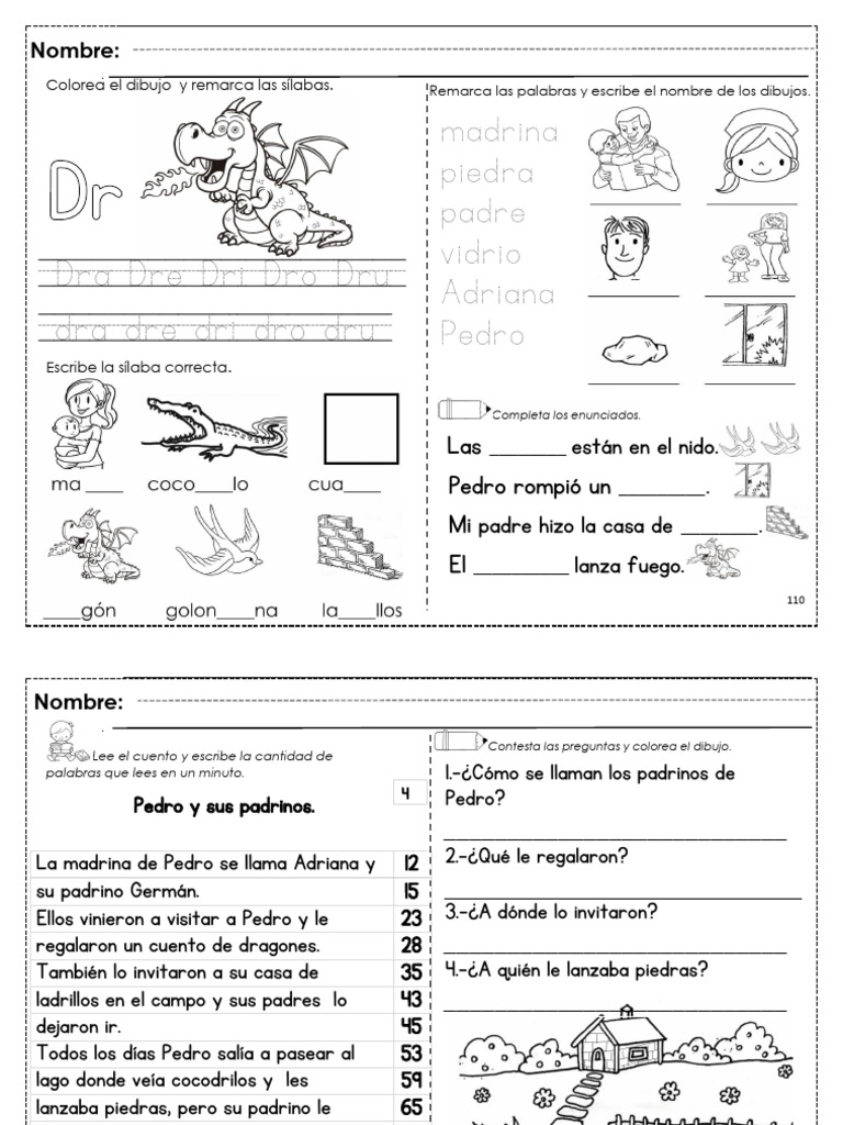 Letras DR, FR, CL | PDF
