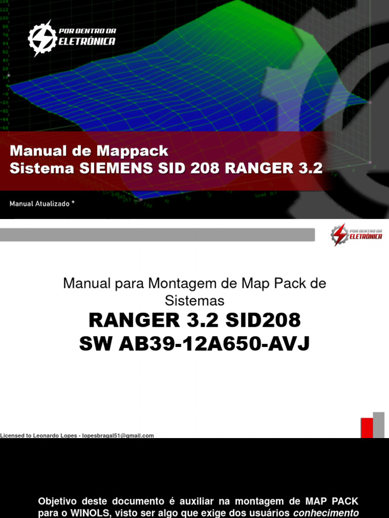 Manual+de+Montagem+de+Mappack+Ranger+3 2+Sid208++Sw+Atual+Avj | PDF ...