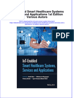 Ebook Iot Enabled Smart Healthcare Systems Services and Applications 1St Edition Various Autors Online PDF All Chapter