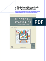 Download pdf Success At Statistics A Worktext With Humor 6Th Pyrczak Test Bank online ebook full chapter 