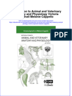 Ebook Introduction To Animal and Veterinary Anatomy and Physiology Victoria Aspinall Melanie Cappello Online PDF All Chapter