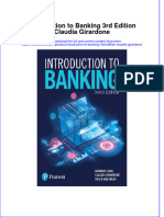 Ebook Introduction To Banking 3Rd Edition Claudia Girardone Online PDF All Chapter