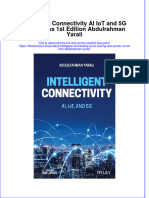 Intelligent Connectivity Ai Iot and 5G Ieee Press 1St Edition Abdulrahman Yarali Online Ebook Texxtbook Full Chapter PDF