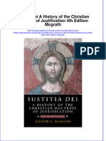 Ebook Iustitia Dei A History of The Christian Doctrine of Justification 4Th Edition Mcgrath Online PDF All Chapter