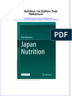 Japan Nutrition 1St Edition Teiji Nakamura Online Ebook Texxtbook Full Chapter PDF