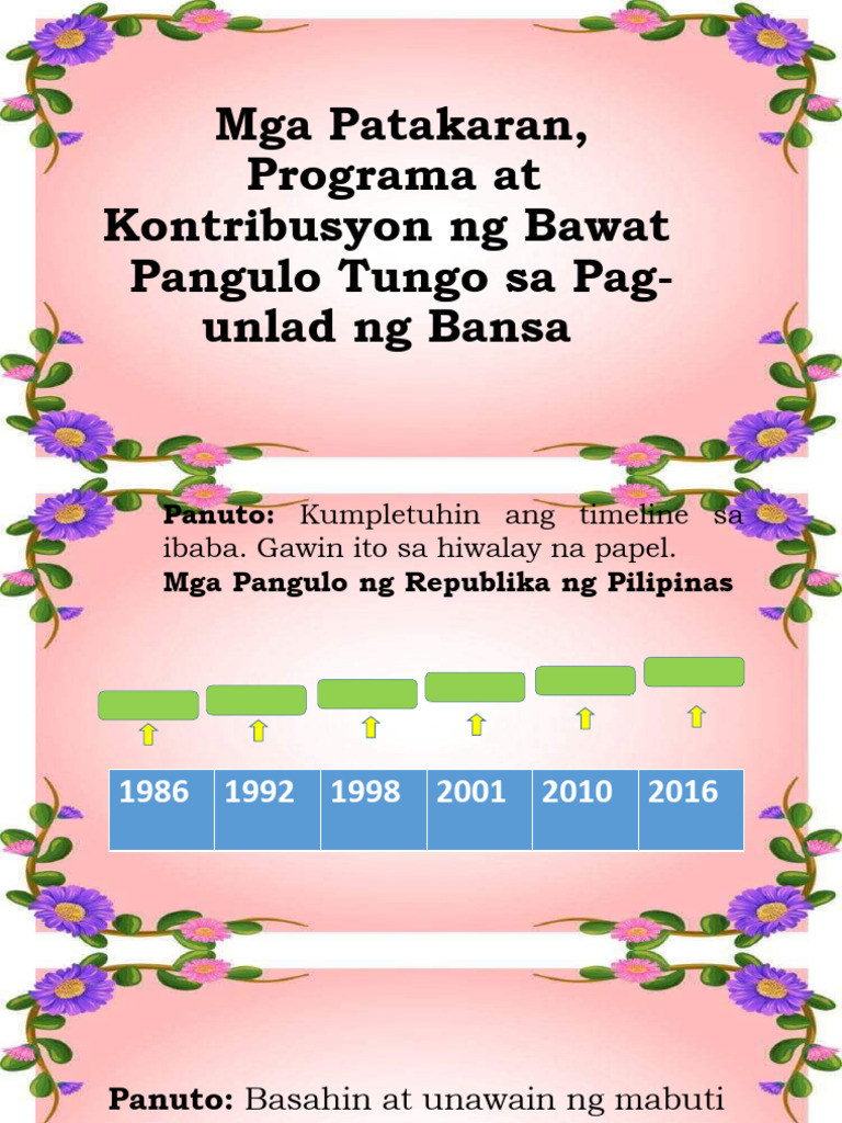 Activity-Ap6 Pangulo | PDF