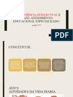 Aee- Atendimento educacional especializado e DI- deficiência intelectual (1)