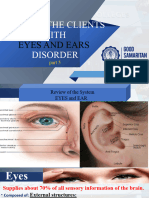 EAR EYES Disorders BSN 3 2021