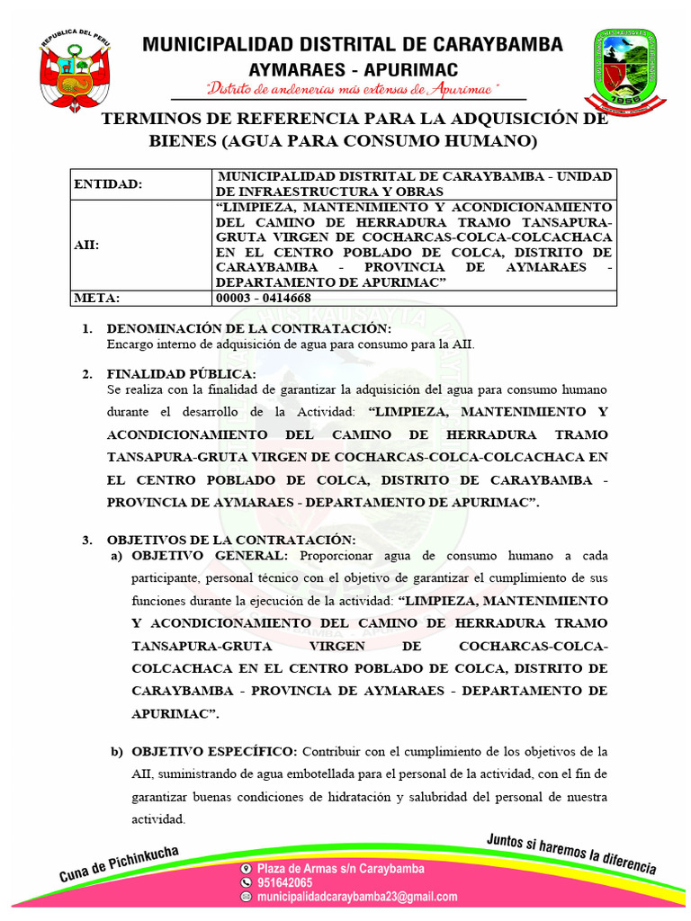 Adquisición de Agua para Consumo Humano | PDF | Agua | Ingeniería Ambiental