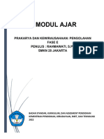 Modul Ajar Prakarya-Pengolahan - Prakarya Dan Kewirausahaan (Pengolahan) - MEMBUAT GADO-GADO - Fase E