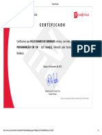 Certificado - Programação C#