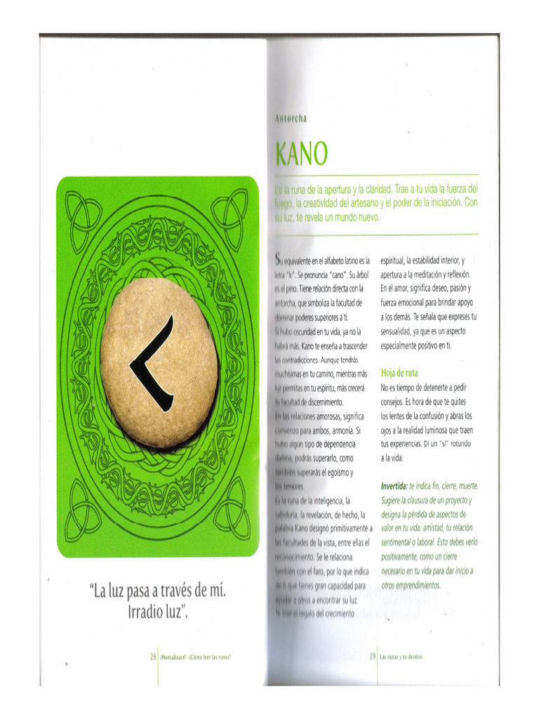 Como Leer Las Runas 2d3 | PDF
