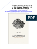 Jonathan Franzen and The Romance of Community Narratives of Salvation 1St Edition Jesus Blanco Hidalga Online Ebook Texxtbook Full Chapter PDF