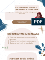 Aksi Nyata Pemanfaatn Tools Online Untuk Pembelajaran Aktif