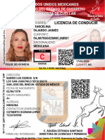 Licencia FAJM780602MMCJMR01