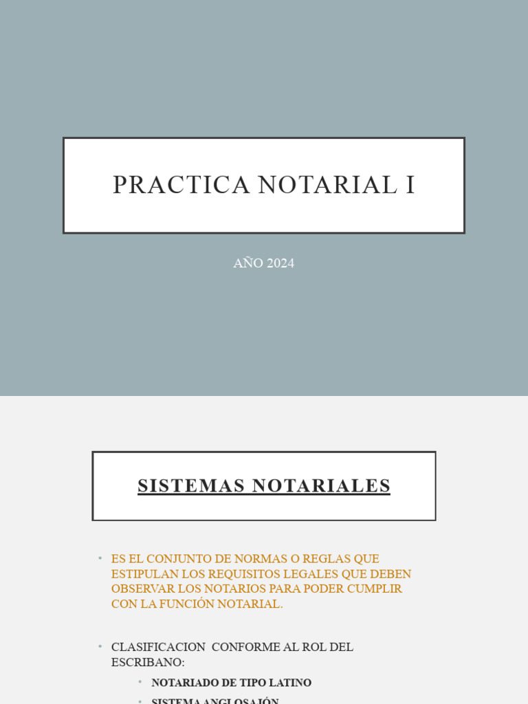 Acceso A La Función Notarial | PDF | Justicia | Crimen y violencia