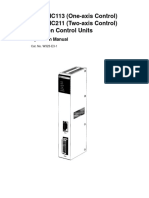 C500-NC113 and C500-NC211 Position Control Units Operation Manual