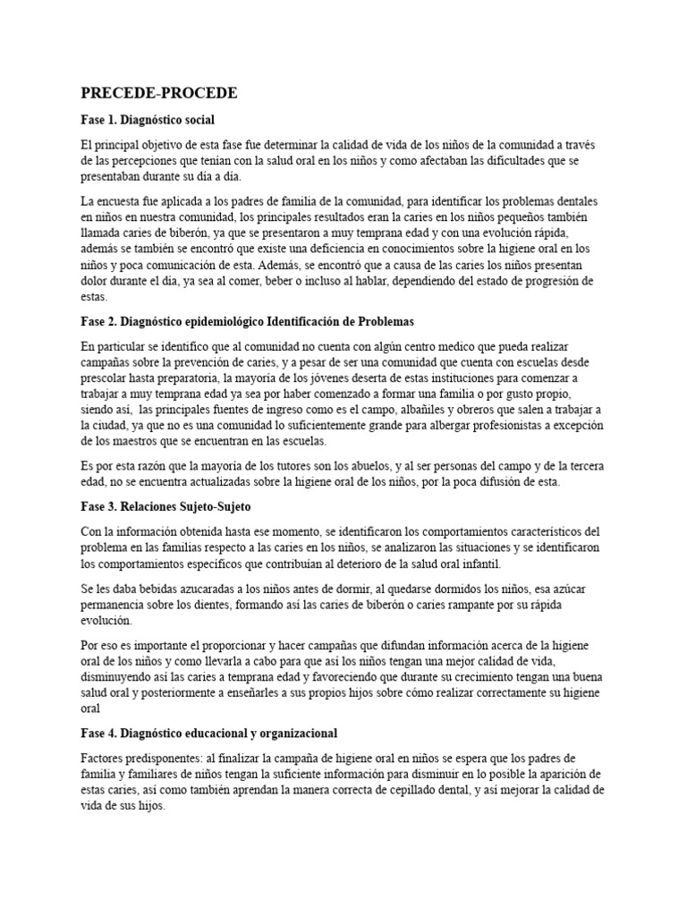 Campaña de Higiene Oral Infantil | PDF | Higiene oral | Odontología