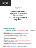 APP I Chapter 5, PT I, Audit Responsibility and Objectives