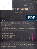 Assessment (1)