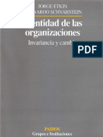 3-Etkin - Schvarstein (1989) Identidad de Las Organizaciones-Poder