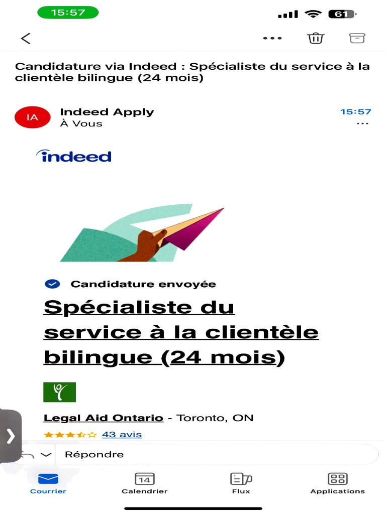 Copie (Indeed) Candidature, Lettre de Motivation Et Questions PDF