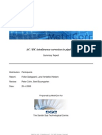 AC - DC Influenced Corrosion in Pipelines FAU GT Summary Report