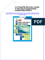 PDF Test Bank For Comptia Security Guide To Network Security Fundamentals Standalone Book 6Th Edition Online Ebook Full Chapter
