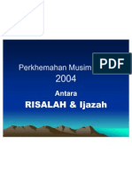 Antara Risalah Dan Ijazah