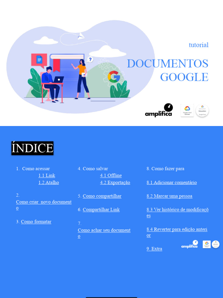 Tutorial Google Docs: Guia Completo | PDF | Licença Creative Commons ...