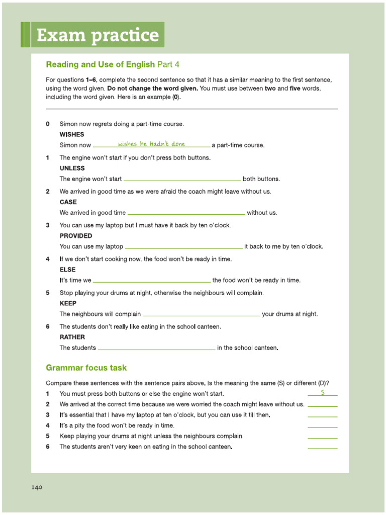 Exam Practice 3 | PDF