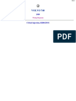 VOLVO 740 1989 - Wiring Diagrams