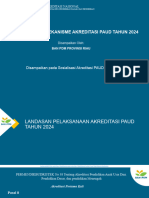 Materi Soslok - Kebijakan Dan Mekanisme Akreditasi Paud Tahun 2024