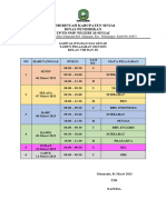 Jadwal PTS - Untuk Siswa Genap 2023