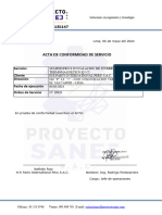 Acta de Conformidad SRV Mtto Tab Os 19929