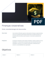 1 Finanças corporativas