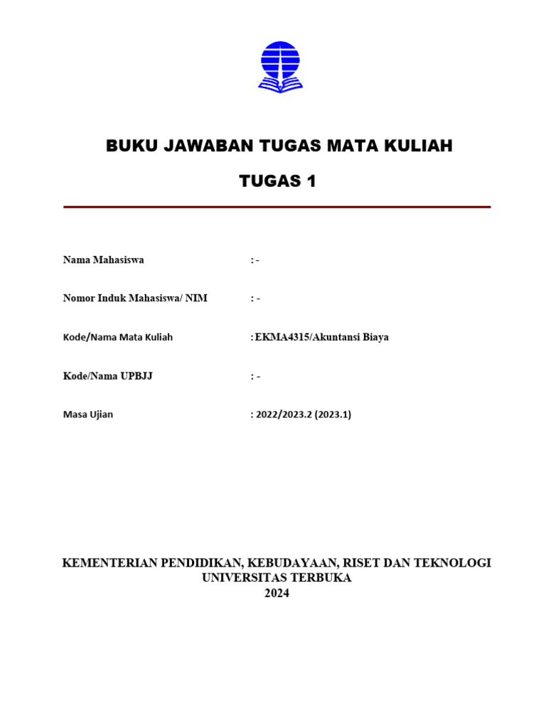 Akuntansi Biaya: Metode dan Contoh Kos | PDF | Komputer | Teknologi ...