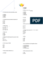 Math let questions